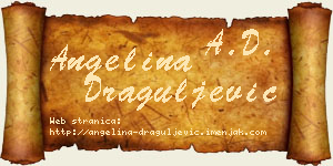 Angelina Draguljević vizit kartica